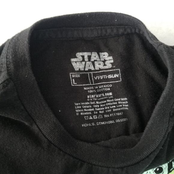 Star Wars T-shirt, Boy's Large - Picture 3 of 6